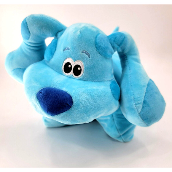 Pillow Pets Blue’s Clues Dog Puppy Plush Stuffed Animal Adjustable Washable 16" - Picture 1 of 11